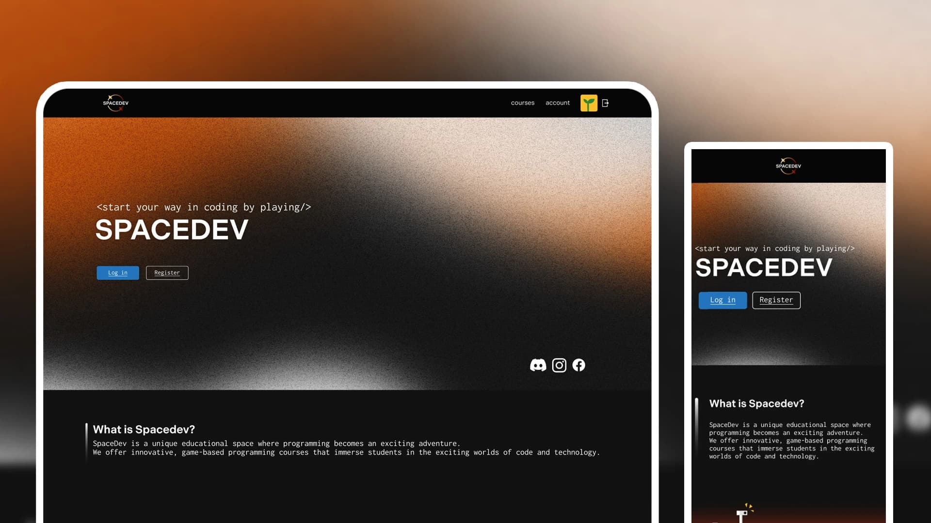 SpaceDev educational platform